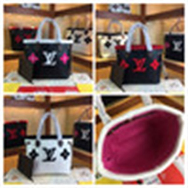 

m56960 shopping tote bag women handbags bags handles shoulder bags totes evening cross body bag q21q, Red;black
