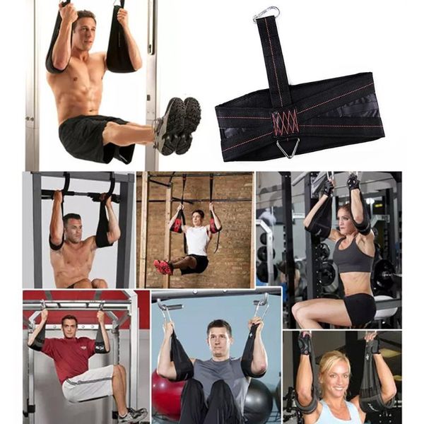 

abdominal muscles pull up sling hanging straps heavy duty muscle training belt fitness workout sit accessories