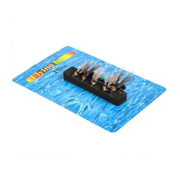 

qulity 5 pcs hook fishing bionic fish bait gear fake insect y5w0 hooks