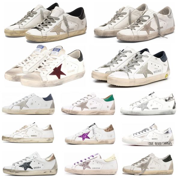 

traditional italian craftsmanship dirty shoes gooses golden goose sequin classic goldens super star moose cowhide leather casual man women s