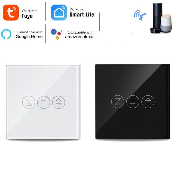 

smart home control tuya life wifi curtain blind switch for roller shutter electric motor google alexa echo voice diy