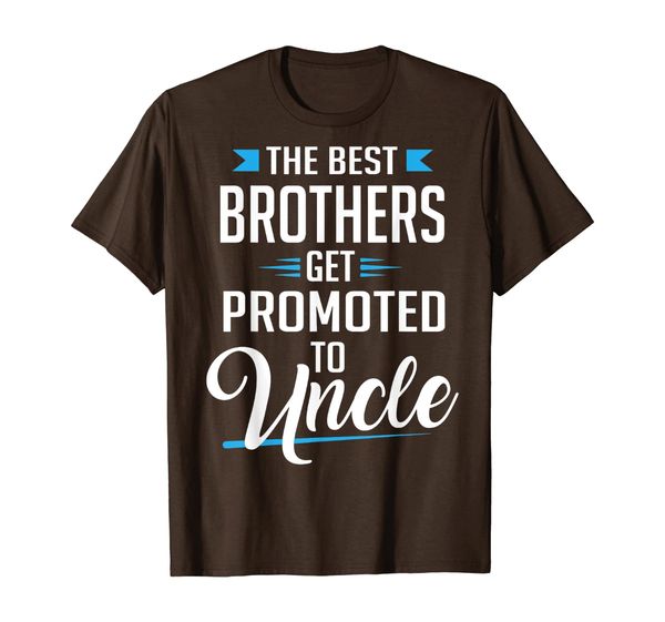 

the brothers get promoted to uncle t-shirt, White;black
