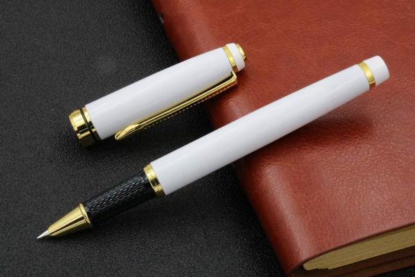 

fountain pens white finance classic selection office golden wings nib pen