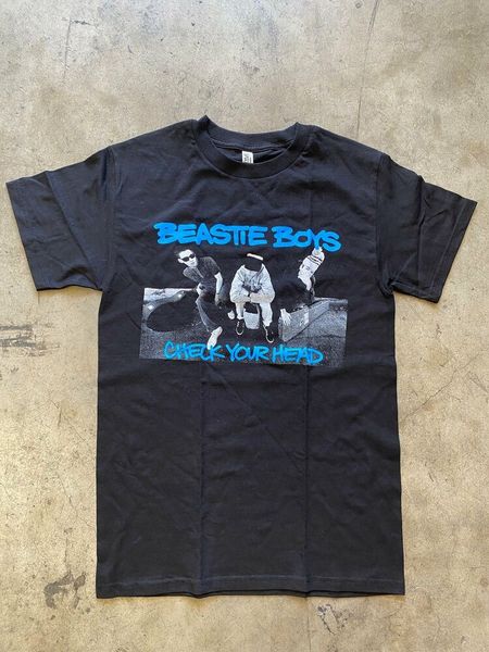 

beastie boys t- shirt music lover gift ideas for fans, White;black
