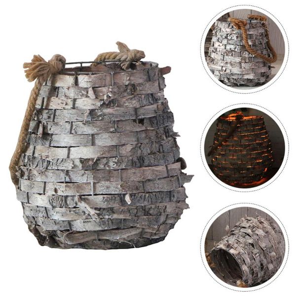 

candle holders 1pc indoor holder unique bark candleholder ornament decor