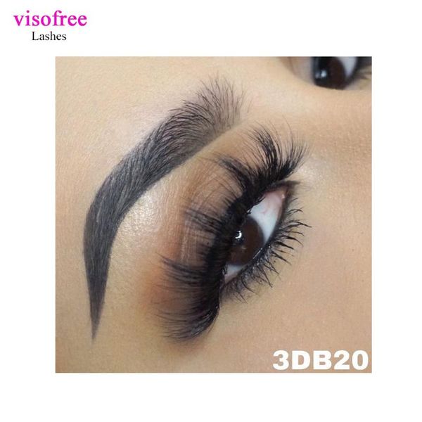 

false eyelashes viso16mm 3d mink lashes fluffy soft long lasting crisscross reusable makeup lash