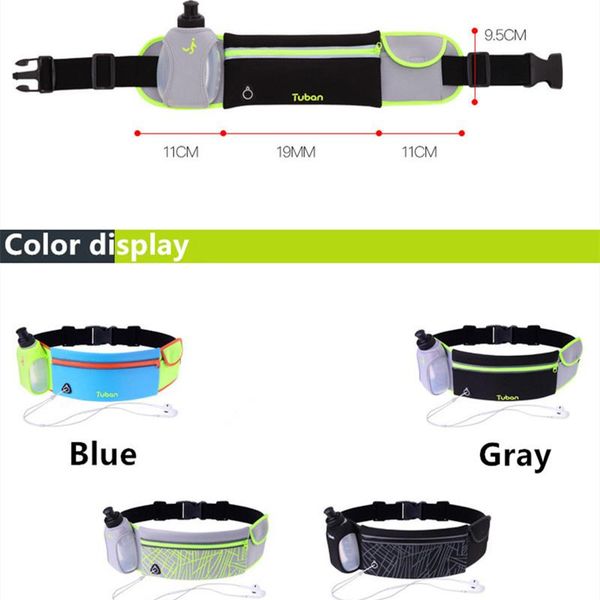 

outdoor bags pro running bag travel waist pocket jogging sport portable waterproof cycling bum anti-theft pack belt trail