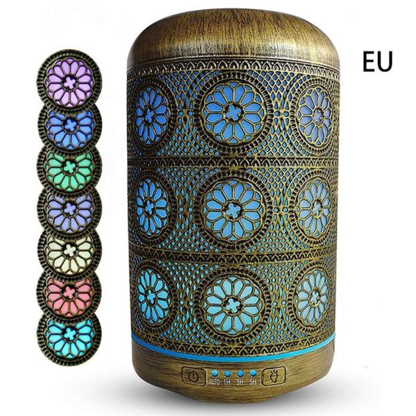 

hollow wrought iron aroma diffuser metal moisture humidifier handmade ultrasonic aromatherapy electric air freshener humidifiers