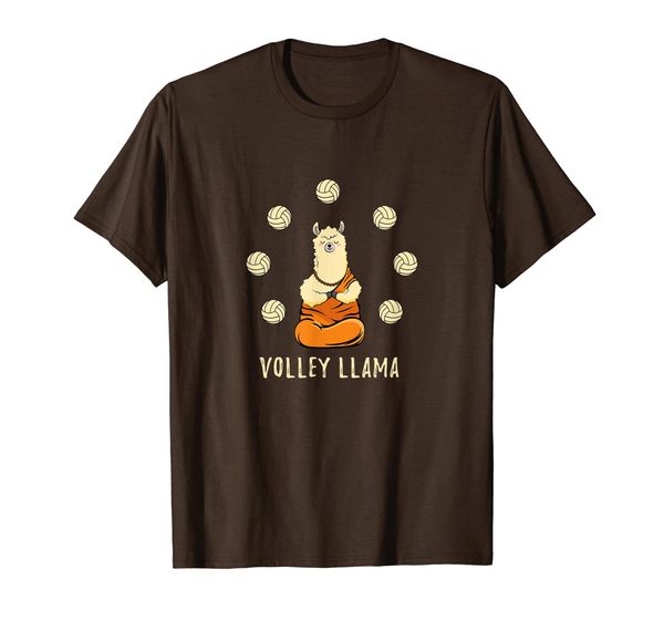 

volley llama lover cute volleyball team for girls t-shirt, White;black