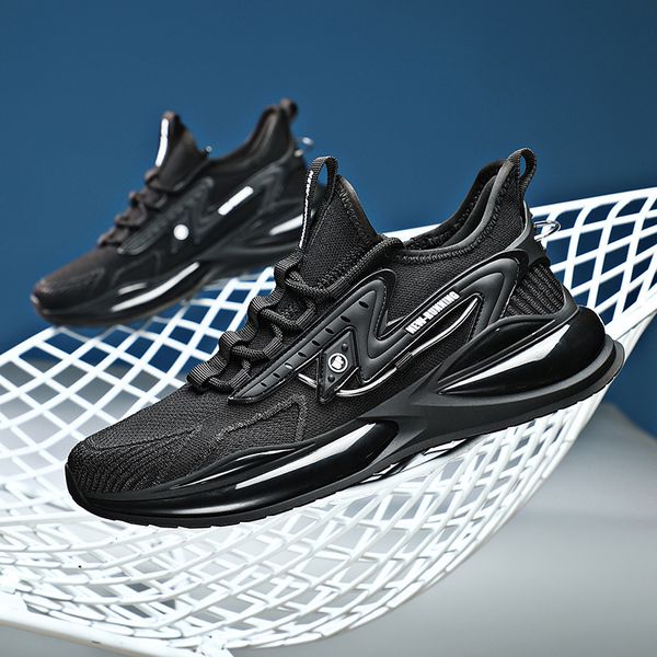 

464748 yards spring and summer breathable popcorn dad shoes ins mens casual sports shoes, Black;white