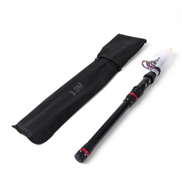 

blusea fishing rod super light carbon sea pole lures bait tackle pesca boat rods