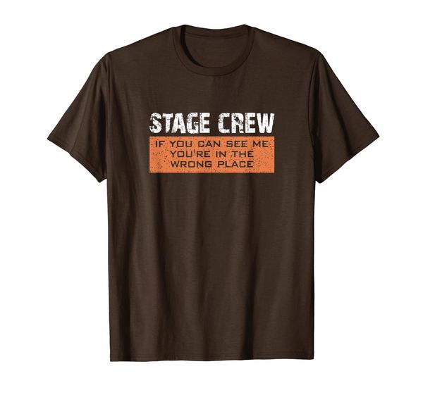 

stage crew when you see me you're wrong cool tour t-shirt, White;black