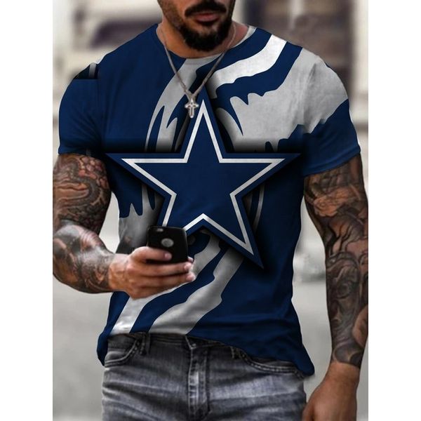 

five-star printing 3d printing t-shirt unique fashion beautiful breathable comfort daily party travel visual impact gothic style men's, White;black