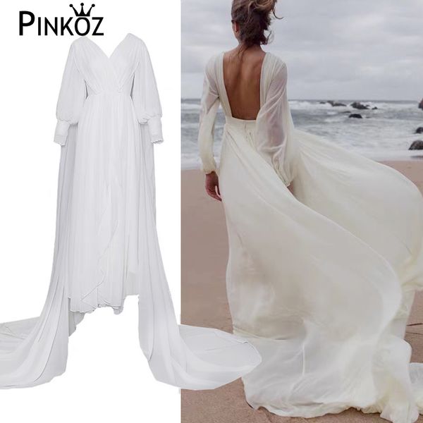 

floor-length red long women dress chiffon summer v-neck lantern sleeve fit and flare party dresses elegant 210421, Black;gray