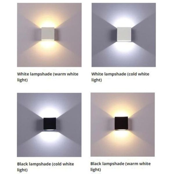 

models led wall lamps aluminium light adjustable angle ac85-265v porch room bedroom decor arts wholesale lamp