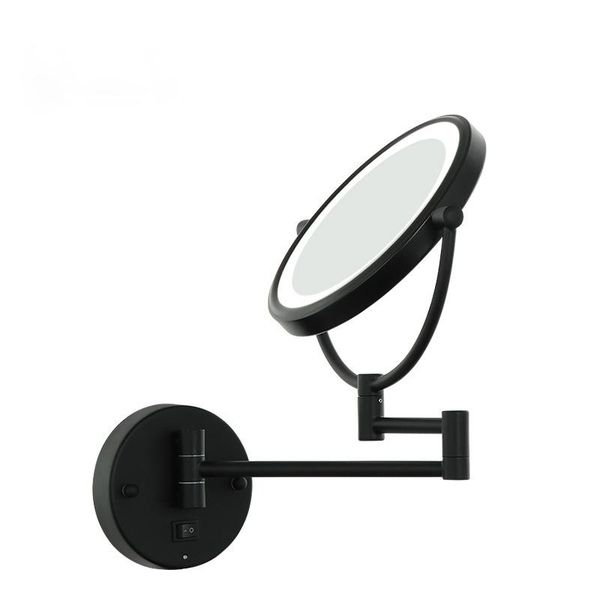 

mirrors bathroom bath decor toilet black magnifying round wall 2 face espelho grande mirrored furniture eh60bm
