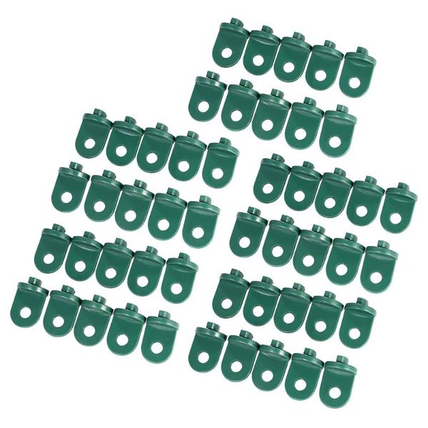 

50pcs/set greenhouse plastic hanger hanging clip hooks plant hangers gadgets tool for & rails
