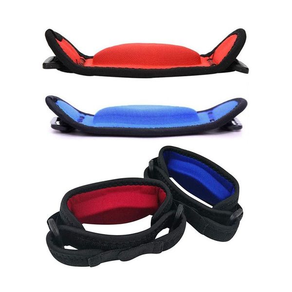 

1pcs adjustbale tennis elbow brace support guard pads golfer's strap lateral pain relief protector & knee, Black;gray