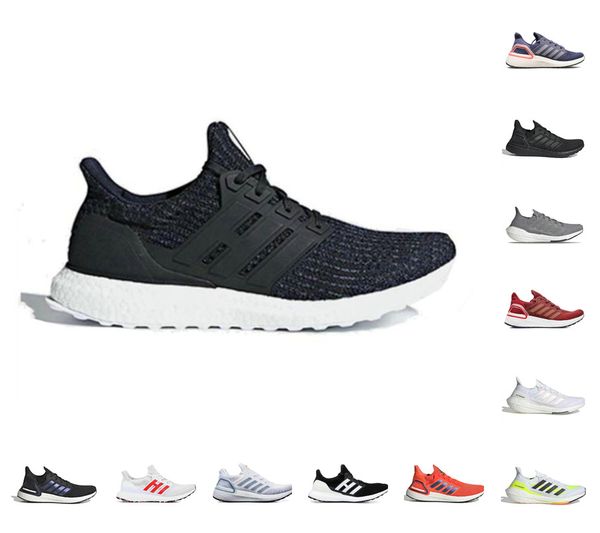 

2021 new ultraboost 21 ub 6.0 running shoes mens womens ultra se triple white black solar grey orange global currency gold metallic run chau