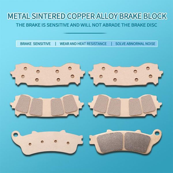 

motorcycle brakes front rear brake pads for gl 1800 goldwing gl1800 2021 18 19 20