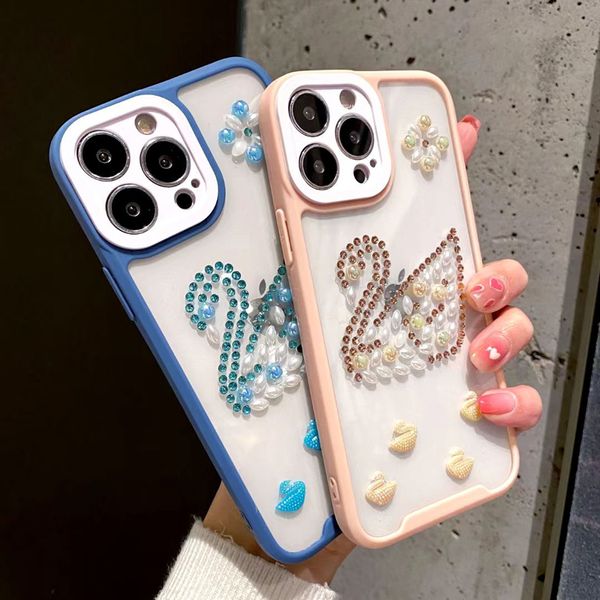 Lüks Moda Elmas Glitter Bling Telefon Kılıfı iphone 11 12 13 Pro Max XR X 7 8 Artı Kız Makyaj Arka Kapak Zırh Kılıfları