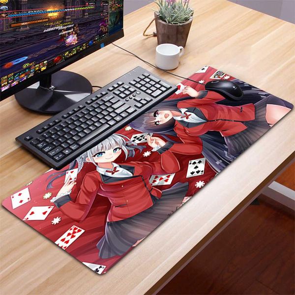 

mouse pads & wrist rests kakegurui jabami yumeko 90x30 xxl mousepad gamer gaming pad computer accessories keyboard lappadmouse desk mat
