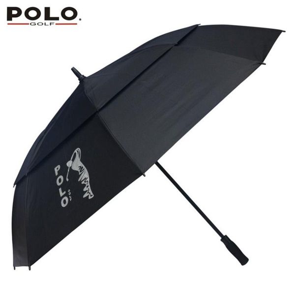 

golf training aids polo large long-handled umbrella big men women windproof sun protection paraguas 3 people