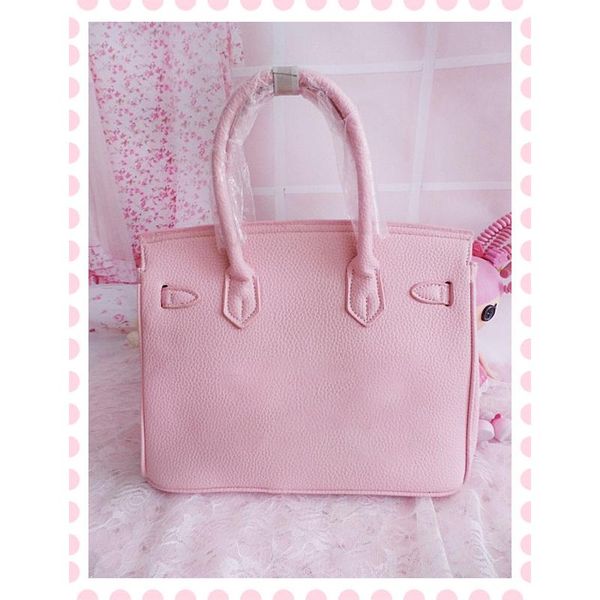 

cute cat kitty rhinestone czech crystal full diamond handmade cherry powder platinum bag size 30cm storage bags