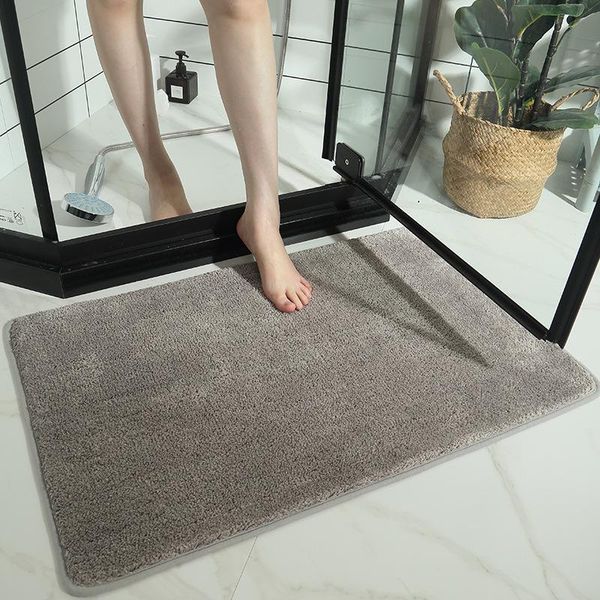 

bath mats bathroom absorbent floor mat household bedroom door anti-slip toilet rug