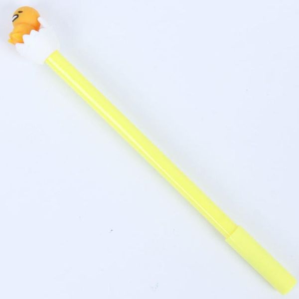 

gel pens 1pcs creative cute cartoon 3d egg yolk styling decompression pen 0.5mm needle tube water based gift school&office supply