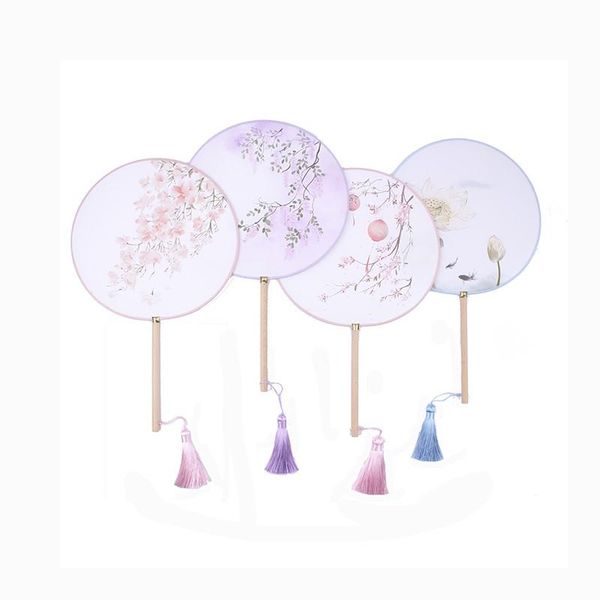 

other event & party supplies 1pcs tv show the story of minglan tassel decor round hand fan cosplay accessories women girl christmas gift