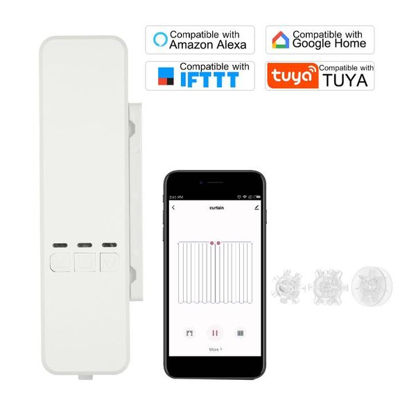 

smart home control wifi tuya diy motorized chain roller blinds shade shutter drive motor app compatible with alexa google homecontrol