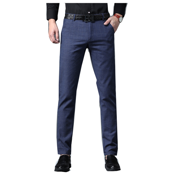 

men's pants style jeans bootcut business casual flared prom white formal dress size 28-37, Black