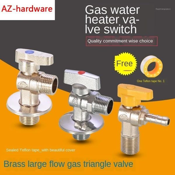 

triangle valve 1/2in 3/4in copper ball core natural gas pipeline seight-character large flow switch ball1