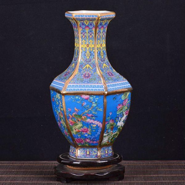 

vases antique royal chinese porcelain vase decorative flower for wedding decoration pot jingdezhen christmas gift
