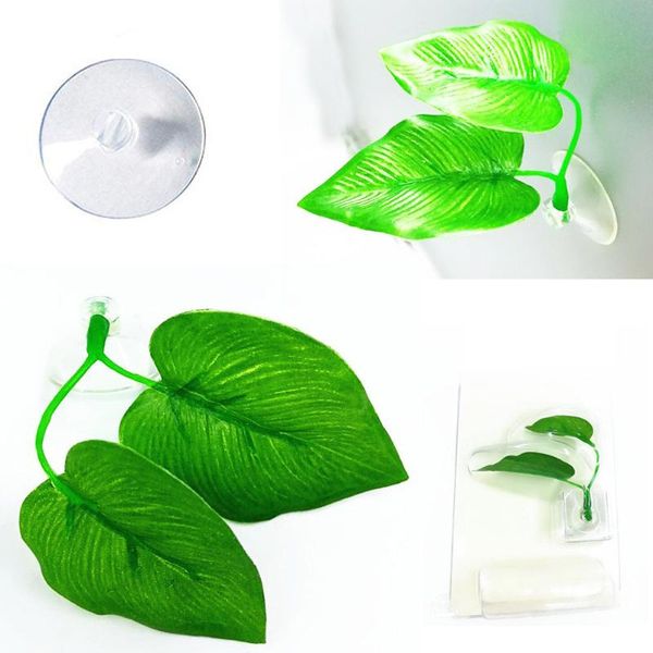 

artificial aquarium plant leaf decoration fish tank submersible ornament decor for underwater decorations