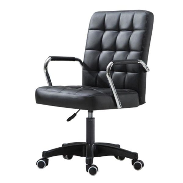 

living room furniture office height adjustable rotatable computer chair armrest leather padded meeting conference ergonomic
