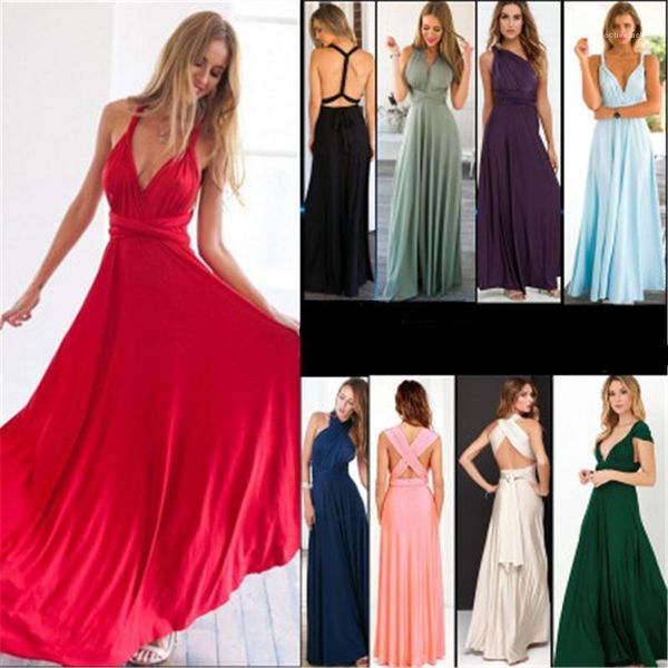 

casual dresses long women cross backless fashion trend deep v-neck sleeveless dress designer female elegant bandage, Black;gray