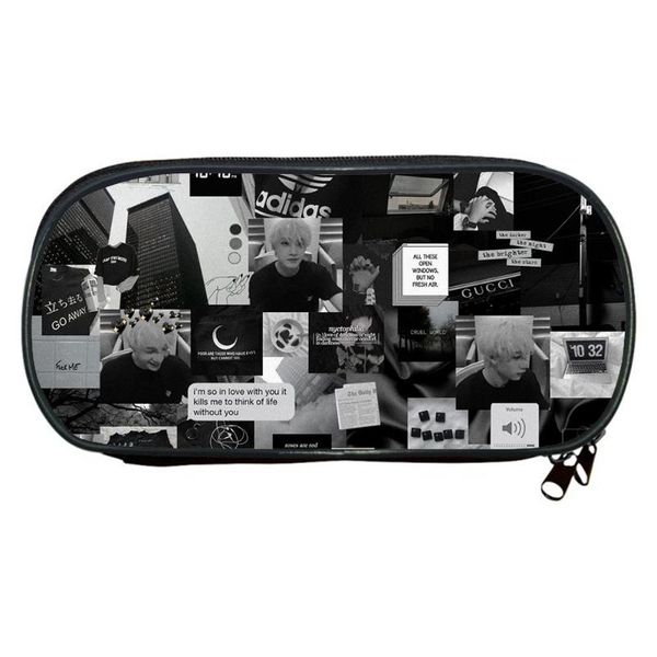 

cosmetic bags & cases stray kids pencil case cartoon cosplay pen bag large capacity students box boys girls school supplies