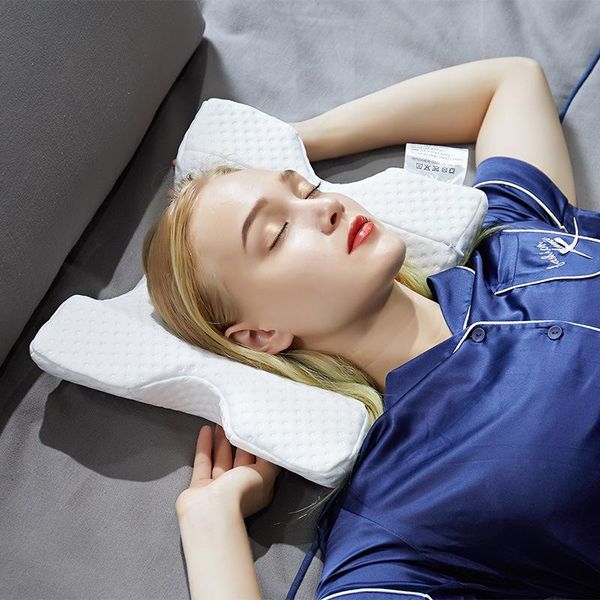 

pillow cervical orthopedic for neck travel memory foam pillows sleeping side sleeper