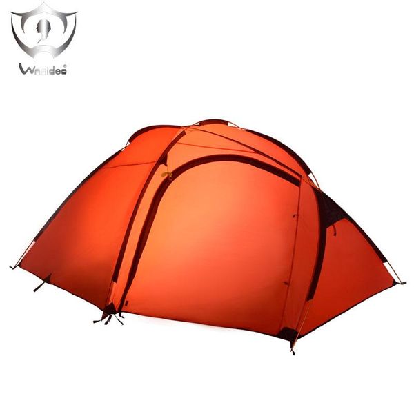 

wnnideo 4-5 person aluminum tent large double layer camping hiking outdoor supplies portable ultralight waterproof zs6-1310 tents and shelte