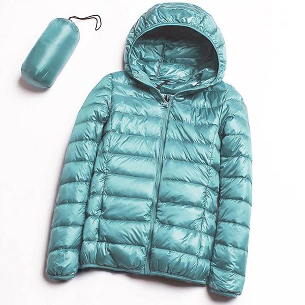 

women's jackets winter down jacket spring women outwear hooded warm coat ultralight duck female parka black, Black;brown