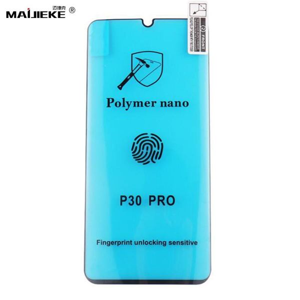 

pmma+pet screen protector for huawei mate 30 pro 20 p30 polymer nano ceramics film cell phone protectors