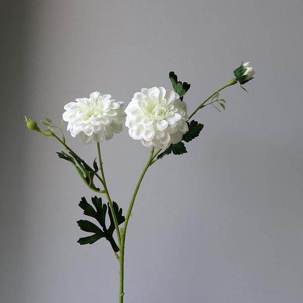 

decorative flowers & wreaths year artificial silk+plastic peony flower branch with leaves flores peonies for indoor home decor diy wedding d