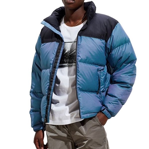 

wholale custom mens winter down ets color block mens nylon puffer ets, Black