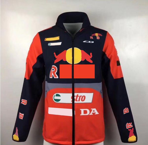 

autumn and winter motorcycle riding windproof warm sweater racing zipper long-sleeved jacket