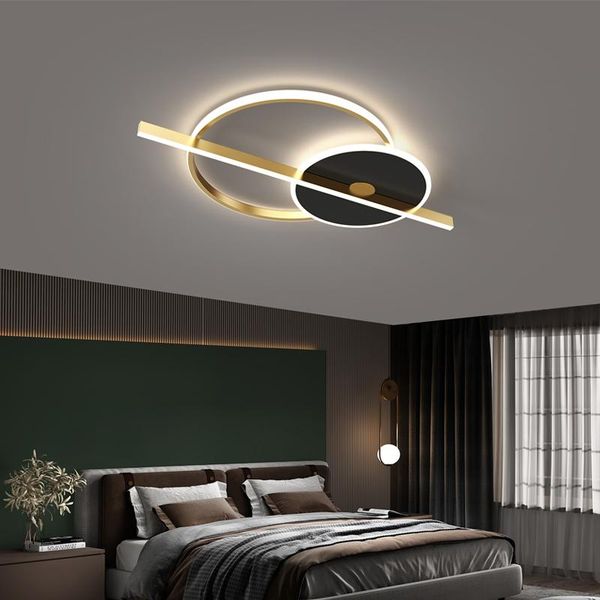 

ceiling lights overlapping geometry art led light for living room bedroom boat shape indoor lamp lighting fixtures wrought iron