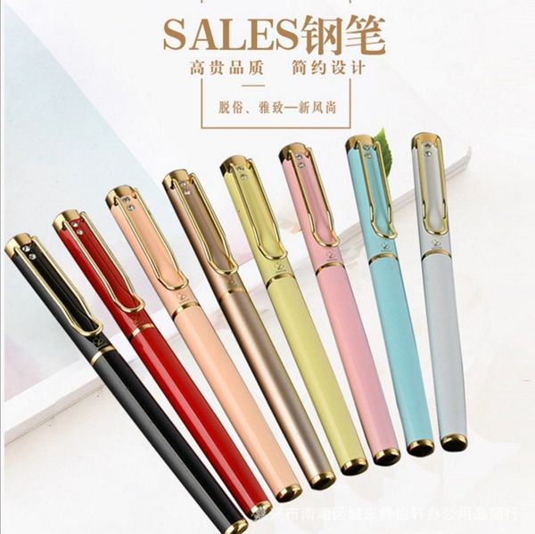 

primary and secondary school students gift candy color writing practice iridium advertising pen