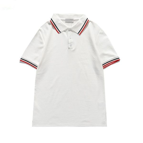 Tasarımcılar T Gömlek Yaz Avrupa Paris Polos Amerikan Yıldız Moda Erkek Tişörtleri Yıldız Saten 100% Pamuk Polo Rahat T-shirt Kadın Mans T
