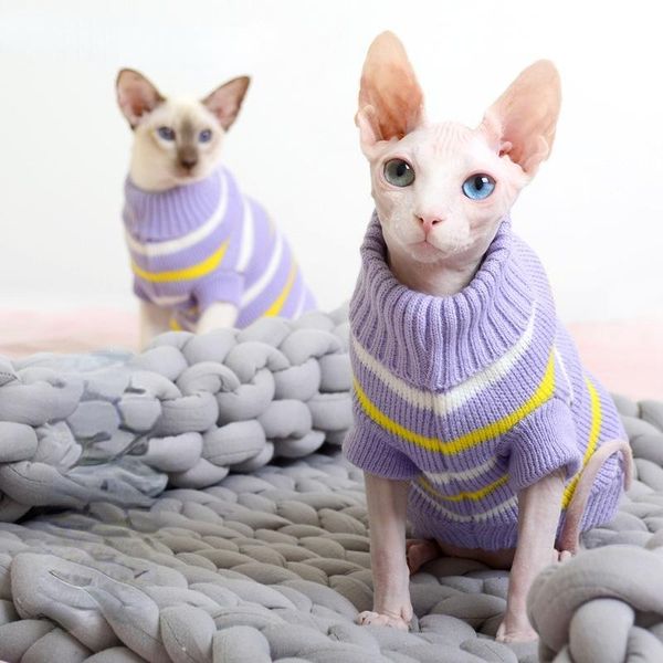 

cat costumes hairless clothes warm sweater autumn/winter sphinx devon clothing